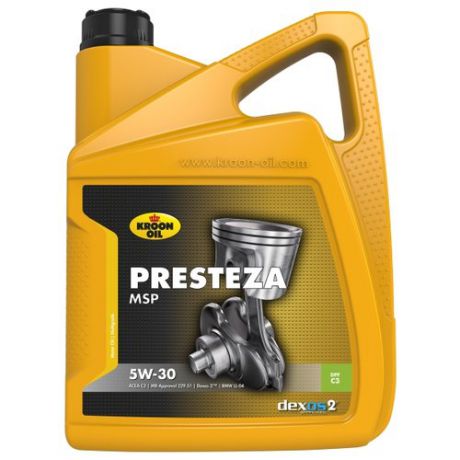 Моторное масло Kroon Oil Presteza MSP 5W-30 5 л