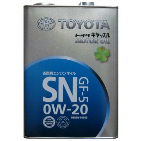 Моторное масло TOYOTA SN 0W-20 4 л