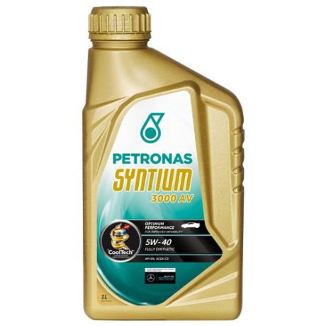 Моторное масло Petronas Syntium 3000 AV 5W40 1 л