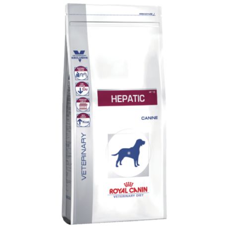 Сухой корм для собак Royal Canin Hepatic HF16 при заболеваниях печени 1.5 кг