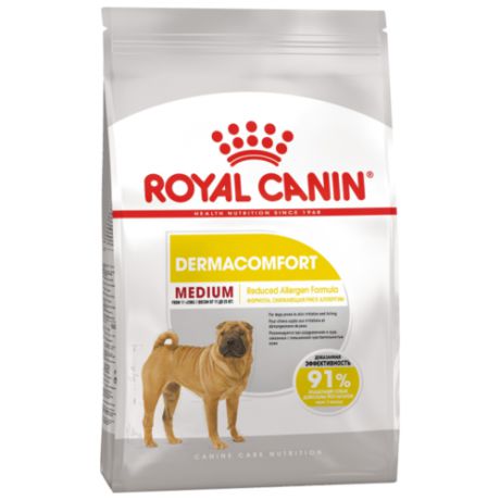 Сухой корм для собак Royal Canin для здоровья кожи и шерсти 3 кг (для средних пород)