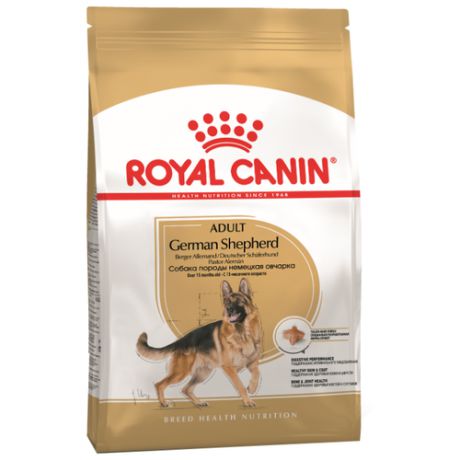 Сухой корм для собак Royal Canin Немецкая овчарка для здоровья кожи и шерсти 12 кг