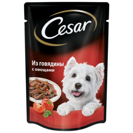 Влажный корм для собак Cesar говядина 100г (для мелких пород)