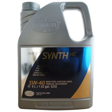 Моторное масло Pentosin Pentosynth HC 5W-40 5 л