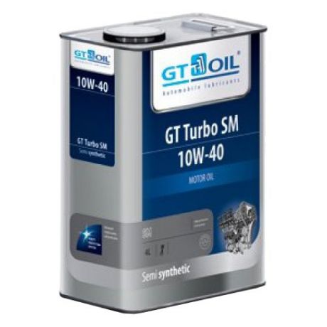 Моторное масло GT OIL GT Turbo SM 10W-40 4 л