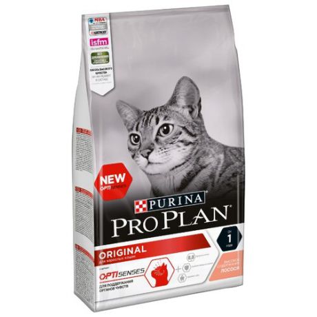Корм для кошек Purina Pro Plan Original с лососем 1.5 кг