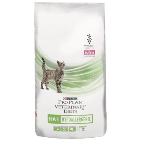 Корм для кошек Pro Plan Veterinary Diets Feline HA Hypoallergenic dry (1.3 кг)