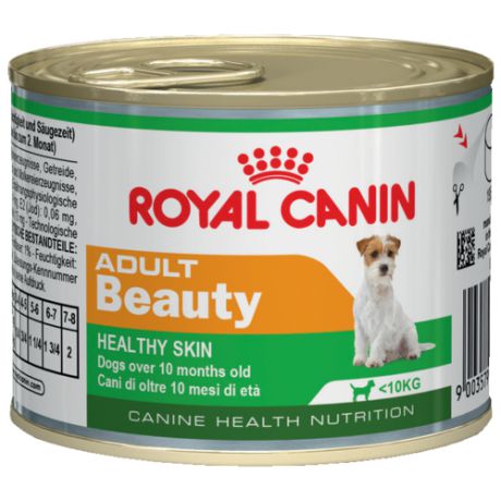 Влажный корм для собак Royal Canin Beauty для здоровья кожи и шерсти 195г