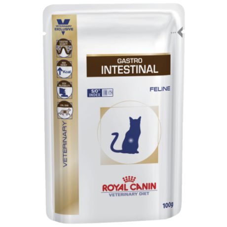 Корм для кошек Royal Canin при проблемах с ЖКТ 12шт. х 100 г