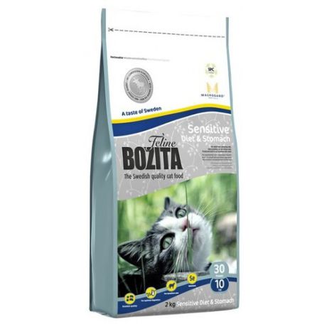 Корм для кошек Bozita при чувствительном пищеварении 2 кг