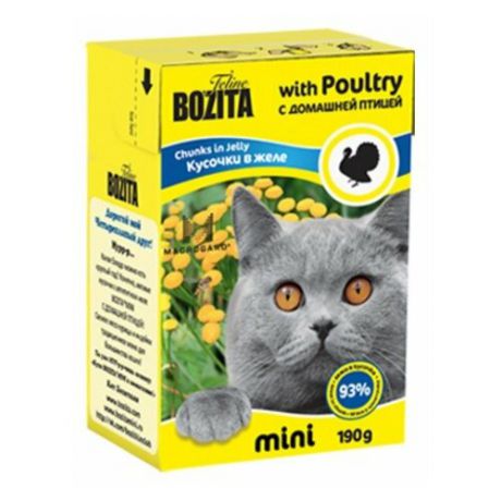 Корм для кошек Bozita MINI 190 г (кусочки в желе)