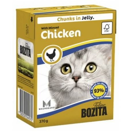 Корм для кошек Bozita с курицей 370 г (кусочки в желе)