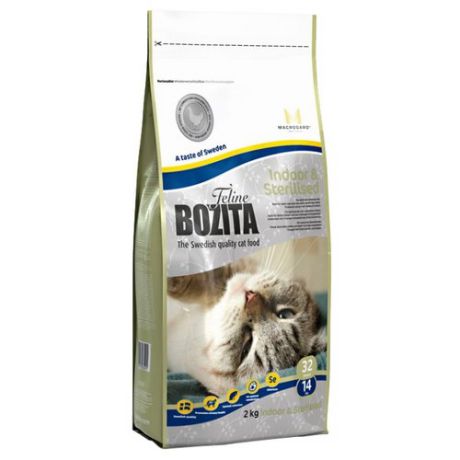 Корм для стерилизованных кошек Bozita с курицей 2 кг