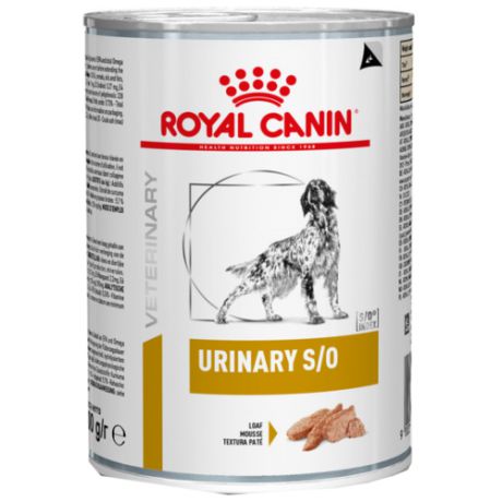 Влажный корм для собак Royal Canin Urinary S/O при мочекаменной болезни 420г