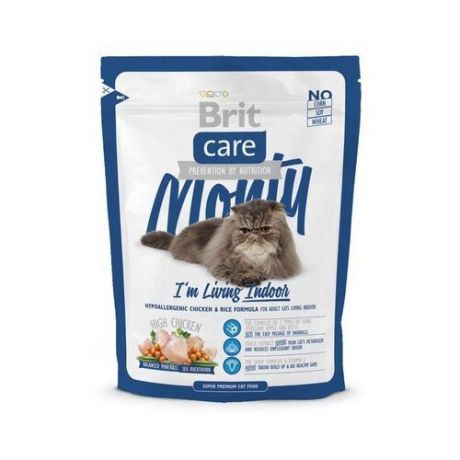 Корм для кошек Brit Care Monty с курицей 400 г