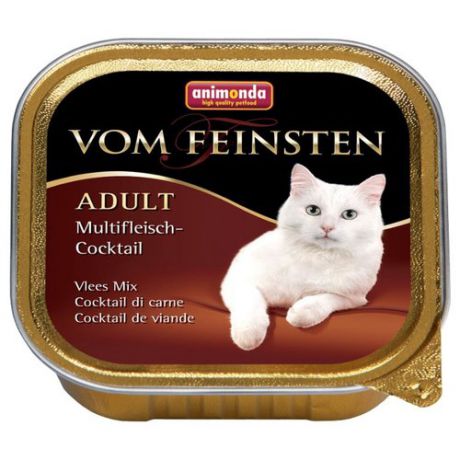 Корм для кошек Animonda Vom Feinsten мясное ассорти 100 г (паштет)