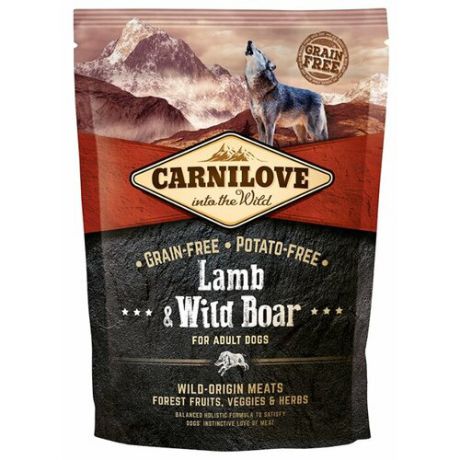 Корм для собак Carnilove Carnilove Lamb & Wild Boar for adult dogs (1.5 кг)
