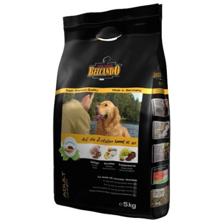 Корм для собак Belcando Adult Dinner для собак средних и крупных пород с нормальным уровнем активности (5 кг)