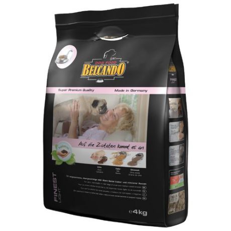 Корм для собак Belcando Finest Light для пожилых собак или собак с избыточным весом мелких и средних пород (4 кг)