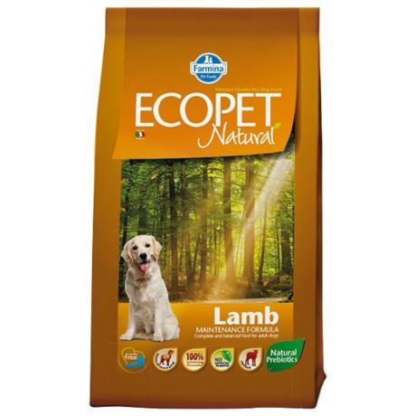 Сухой корм для собак Farmina Ecopet ягненок 12 кг (для средних пород)