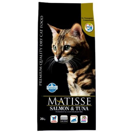 Корм для кошек Farmina Matisse с лососем, с тунцом 20 кг