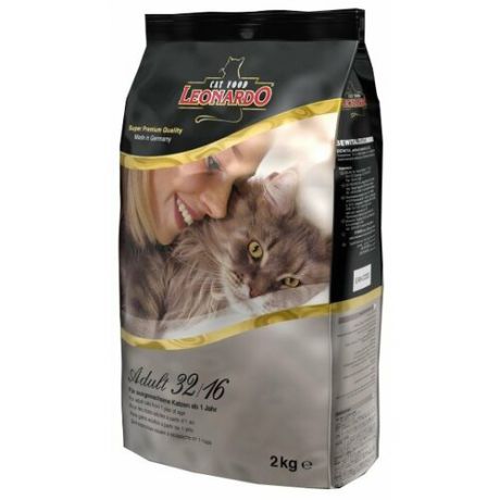 Корм для кошек Leonardo Adult Complete 32/16 (2 кг)