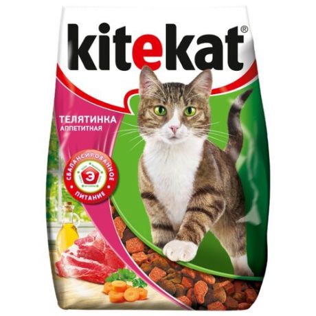 Корм для кошек Kitekat с телятиной 350 г