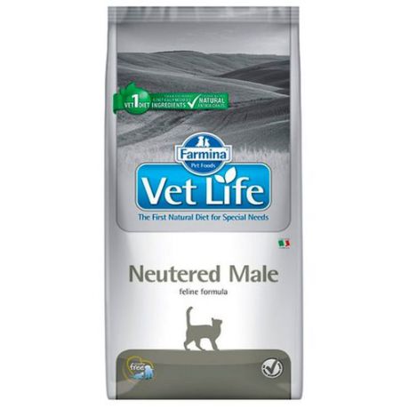 Корм для стерилизованных кошек Farmina Vet Life Male 10 кг