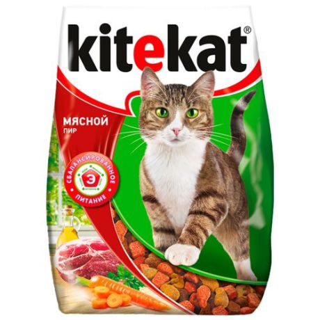 Корм для кошек Kitekat Мясной Пир 350 г