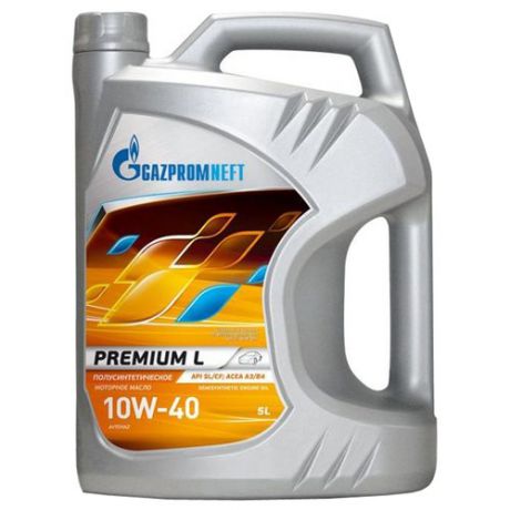 Моторное масло Газпромнефть Premium L 10W-40 5 л