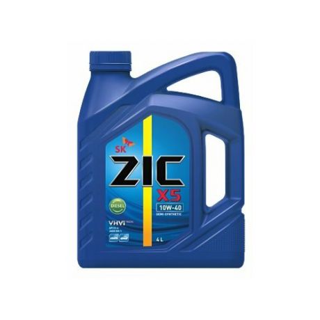 Моторное масло ZIC X5 DIESEL 10W-40 4 л