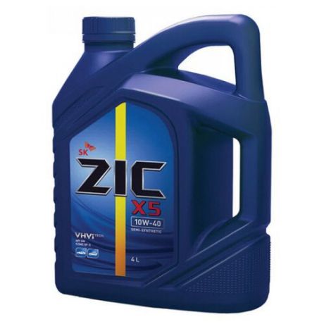 Моторное масло ZIC X5 10W-40 4 л
