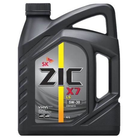 Моторное масло ZIC X7 LS 5W-30 4 л