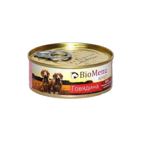 Корм для собак BioMenu (0.1 кг) 1 шт. Adult консервы для собак с говядиной