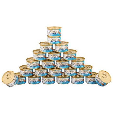 Корм для кошек Stuzzy Gold тунец с кальмарами 24 шт. (0.085 кг)