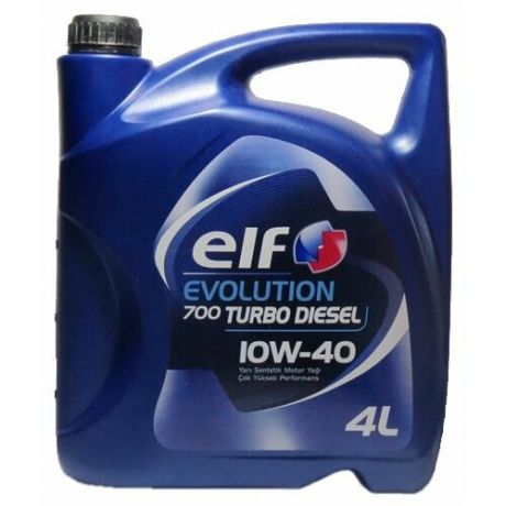 Моторное масло ELF Evolution 700 Turbo Diesel 10W-40 4 л