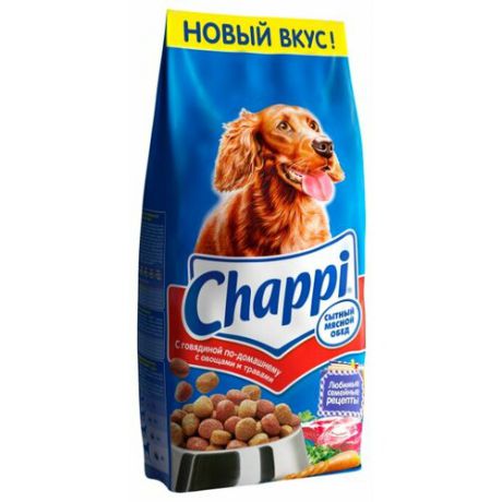 Сухой корм для собак Chappi говядина 15 кг