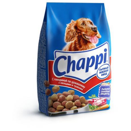 Сухой корм для собак Chappi говядина 600г