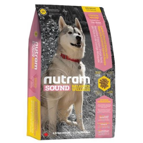 Корм для собак Nutram S9 С ягненком для взрослых собак (2.72 кг)