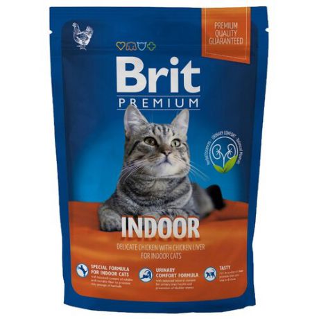 Корм для кошек Brit Premium с курицей 800 г