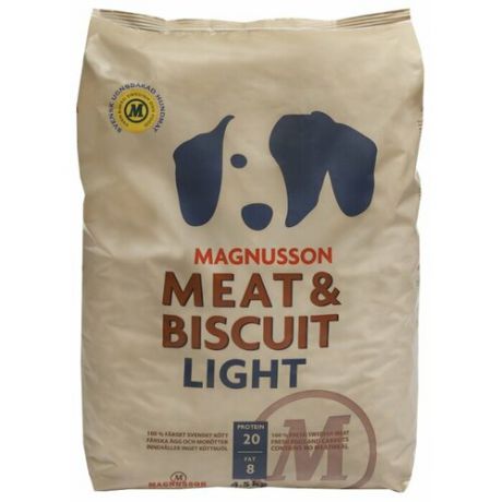 Корм для собак Magnusson Meat & Biscuit Light (4.5 кг)