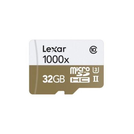 Карта памяти Lexar Professional 1000x microSDHC UHS-II 32GB + USB 3.0 reader