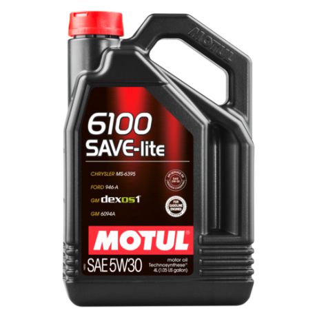 Моторное масло Motul 6100 SAVE-lite 5W30 4 л
