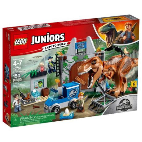 Конструктор LEGO Juniors 10758 Побег Ти-Рекса