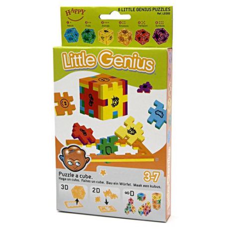 Набор головоломок Happy Cube Маленький гений (LG300/40) 6 шт. мультиколор