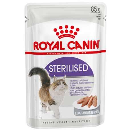 Корм для стерилизованных кошек Royal Canin 12шт. х 85 г (паштет)