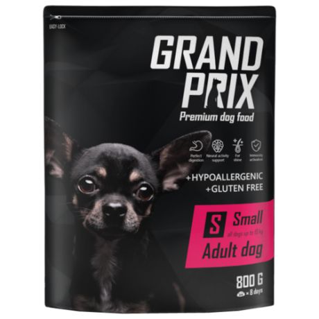 Корм для собак GRAND PRIX (0.8 кг) Small Adult dog птица злаки