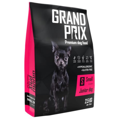 Корм для собак GRAND PRIX (2.5 кг) Small Junior dog птица злаки