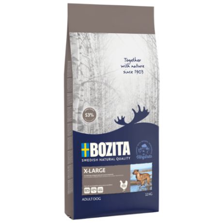 Сухой корм для собак Bozita курица 12 кг (для крупных пород)