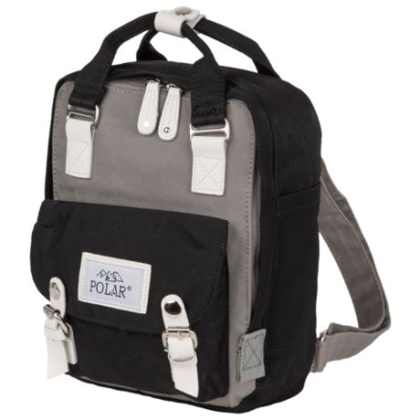Рюкзак POLAR 17206 5 черный/серый (черный)